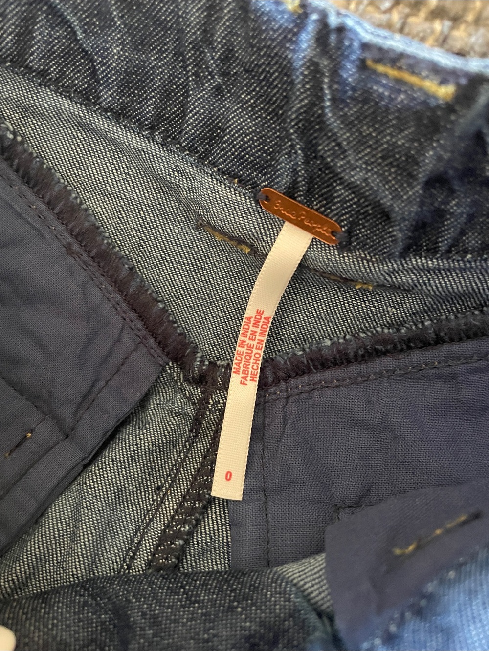 NWT FREE PEOPLE Griselda Denim Shorts! - Picture 6 of 6